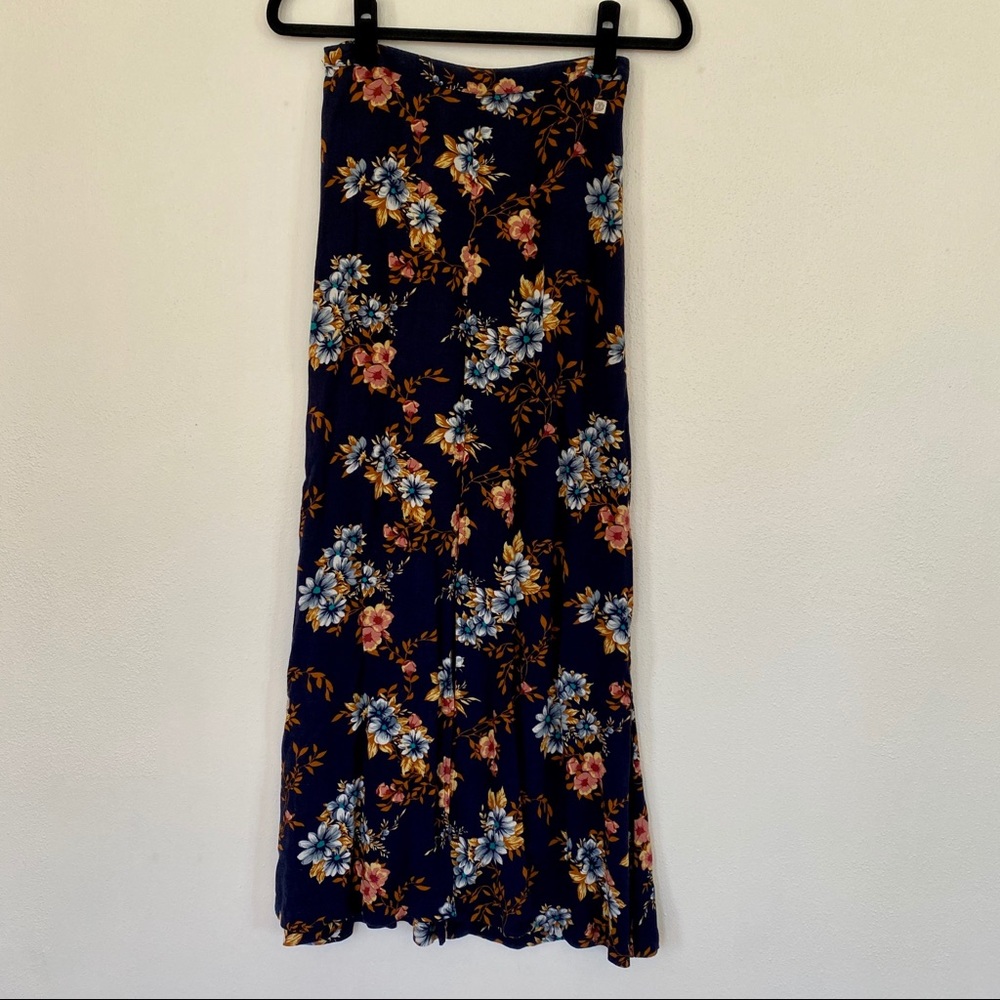 Element Eden Floral Skirt | Navy | S